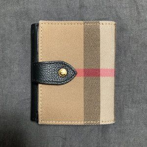 BURBERRY Classic check leather wallet